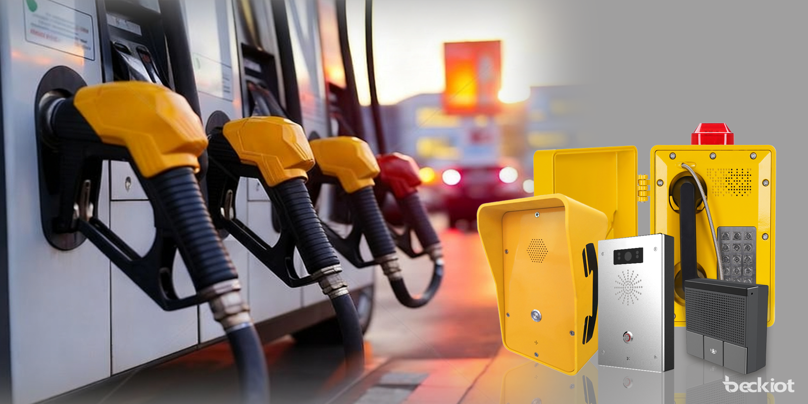 加油站一键式报警系统